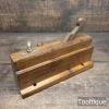 Vintage Griffiths Norwich Beechwood Moving Fillister Plane - Fully Refurbished