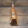 Vintage Griffiths Norwich Beechwood Moving Fillister Plane - Fully Refurbished