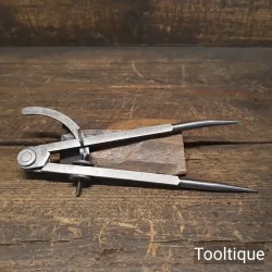 Vintage Armstrong Cork Co. Ltd. Cast Steel Dog Leg Wing Dividers - Refurbished