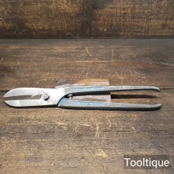 Vintage 12” Gilbow Tool England R/H Flat Tinsnips - Refurbished Ready To Use