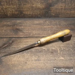 Vintage Engineers Baring Scraper Ashwood Handle - Refurbished For Use