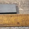 Vintage 8” x 2” Carborundum Oilstone in Mahogany Box - Lapped Flat