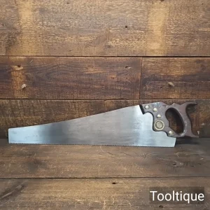 Vintage 24” A.F Parkes Co. Ltd 7 Tpi Rip Saw Mahogany Handle - Fully Refurbished Vintage 24” A.F Parkes Co. Ltd 7 Tpi Rip Saw Mahogany Handle - Fully Refurbished