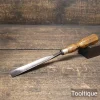 Vintage ¾” Woodcarving Shallow Gouge - Sharpened Ready To Use