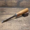 Antique ¼” Mitchell & Co. Carpenters Pigsticker Mortice Chisel - Refurbished