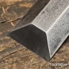 Vintage 1” Stormont Sheffield Bevel Edge Palm or Butt Chisel - Fully Refurbished