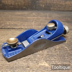 Vintage Record Marples No: 060 ½ Adjustable Throat Block Plane - Fully Refurbished