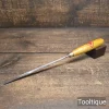 Vintage ¼” Henry Taylor Diamic Long Series Bevel Edge Paring Chisel - Refurbished