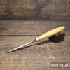 Vintage ¼” Marples & Sons Shamrock Joiners Bevel Edge Chisel - Refurbished