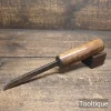 Antique 9/32” Carpenters Pigsticker Mortice Chisel - Refurbished Ready To Use