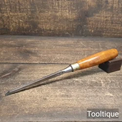 Vintage ½” Marples & Sons Shamrock Carpenter’s Morticing Chisel - Refurbished