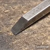 Vintage ½” Marples & Sons Shamrock Carpenter’s Morticing Chisel - Refurbished