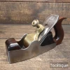 Antique Spiers of Ayr Rosewood Infill Smoothing Plane Parallel Iron - Refurbished
