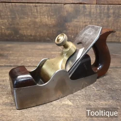 Antique Spiers of Ayr Rosewood Infill Smoothing Plane Parallel Iron - Refurbished