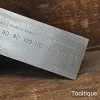 Vintage 150mm Rabone Chesterman No: 1907 Carpenters Calibrated Steel Square -Refurbished