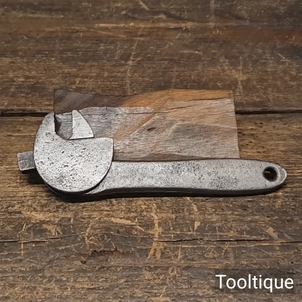 Vintage 6” Self-Tightening Adjustable Wrench - Good Condition