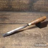 Vintage Birkhead Bros 5/8” Woodcarving Straight Gouge Chisel No: 6 - Refurbished