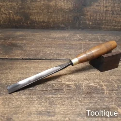 Vintage Birkhead Bros 5/8” Woodcarving Straight Gouge Chisel No: 6 - Refurbished