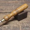 Vintage ¼” W.K.C Peace Woodcarving Straight Gouge Chisel - Refurbished
