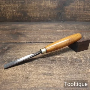 Vintage ½” Henry Taylor Acorn No: 7 Woodcarving Gouge - Sharpened Ready To Use