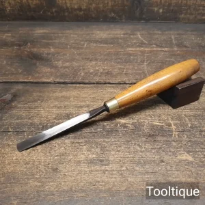 Vintage ½” Robert Sorby Woodcarving Straight Gouge Chisel - Ready To Use Vintage ½” Robert Sorby Woodcarving Straight Gouge Chisel - Ready To Use