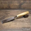 Vintage I. Sorby 1 ½” Carpenters Forged Laminated Steel Firmer Chisel - Refurbished