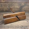 Vintage Beechwood No: 14 Round or Hollowing Moulding Plane
