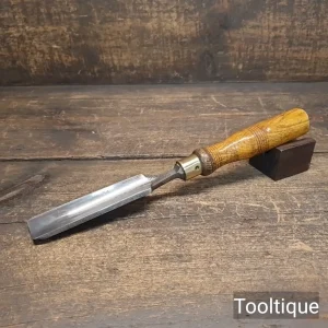 Antique 1” Kenyon Sheffield Cast Steel Carpenters Gouge Chisel - Refurbished Antique 1” Kenyon Sheffield Cast Steel Carpenters Gouge Chisel - Refurbished