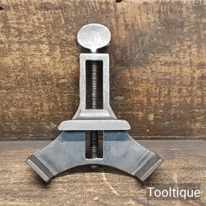 Vintage English Cast Steel Corner Clamp - Refurbished Ready For Use