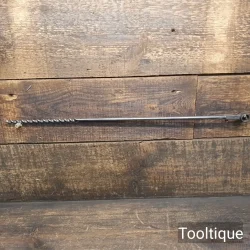 Vintage Timber Framing 32/32” Scotch Barrel Pattern Auger Bit - Sharpened