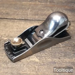 Vintage Stanley No: 18 Knuckle Cap Adjustable Throat Block Plane - Fully Refurbished