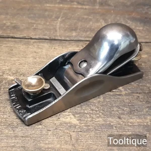 Vintage Stanley No: 18 Knuckle Cap Adjustable Throat Block Plane - Fully Refurbished