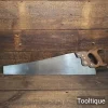 Vintage 26” Tyzack Nonpariel Rip Hand Saw 6 TPI - Refurbished Sharpened