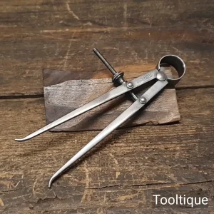 Vintage 6” Moore & Wright Silver Steel Inside Callipers - Good Condition
