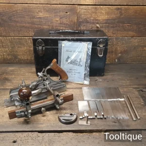 Vintage Boxed Record Tools No: 405 Multi Plough Plane - Fully Refurbished Vintage Boxed Record Tools No: 405 Multi Plough Plane - Fully Refurbished