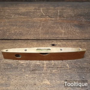 Vintage Rabone Chesterman No: 1626 Mahogany & Brass Boat Level - Good Condition Vintage Rabone Chesterman No: 1626 Mahogany & Brass Boat Level - Good Condition