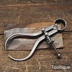 Vintage 5” Moore & Wright Silver Steel Outside Callipers - Refurbished