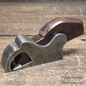 Antique Cast Steel Mahogany Infill Bullnose Plane - Refurbished Ready To Use