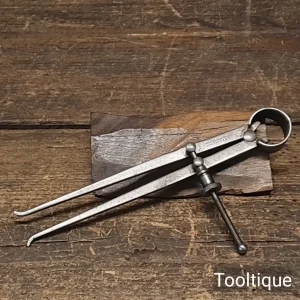 Vintage 7” Athol Machine Co. USA Inside Spring Steel Callipers - Good Condition