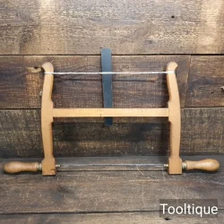 Vintage 12” Marples Beechwood Bowsaw - Refurbished Ready For Use
