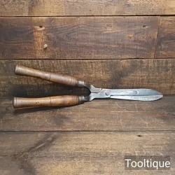 Vintage Cornelius Whitehouse Cast Steel Gardeners Hedging Shears - Fully Refurbished