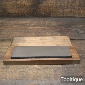 Vintage 8”x 2” Medium Grit Carborundum Oil Stone Pine Box - Lapped Flat Vintage 8”x 2” Medium Grit Carborundum Oil Stone Pine Box - Lapped Flat
