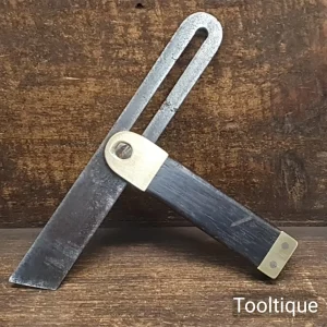 Vintage Carpenters 7.5” Rosewood & Brass Sliding Bevel - Refurbished Vintage Carpenters 7.5” Rosewood & Brass Sliding Bevel - Refurbished