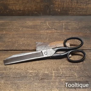 Vintage 10” Cobblers Leatherworking Scissors - Refurbished & Sharpened Vintage 10” Cobblers Leatherworking Scissors - Refurbished & Sharpened