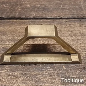 Vintage Carpenters Brass Mitre Template - Good Condition Vintage Carpenters Brass Mitre Template - Good Condition