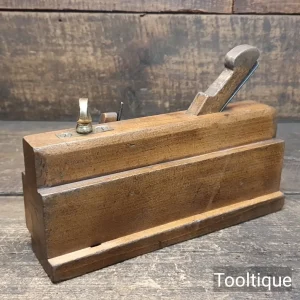 Antique Griffiths Norwich Beech & Brass Moving Fillister Plane - Fully Refurbished Antique Griffiths Norwich Beech & Brass Moving Fillister Plane - Fully Refurbished