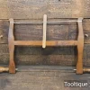 Vintage 14” Robert Sorby Sheffield Beechwood Bowsaw - Refurbished Sharpened