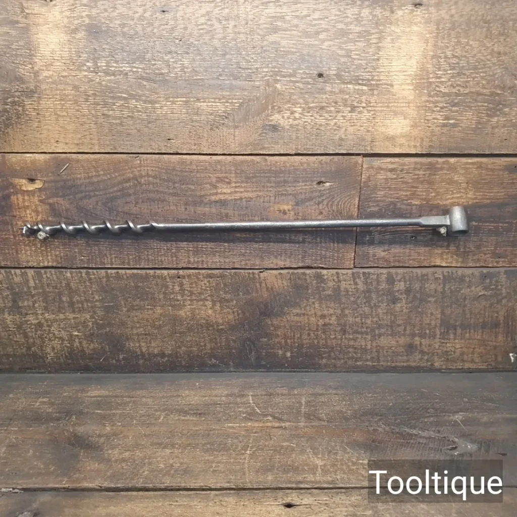 Vintage Timber Framing ¾” Scotch Barrel Pattern Auger Bit -Refurbished Ready To Use