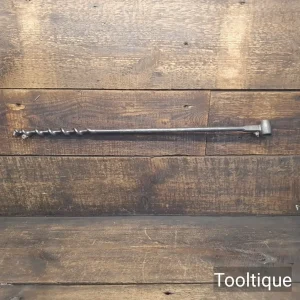 Vintage Timber Framing ¾” Scotch Barrel Pattern Auger Bit -Refurbished Ready To Use