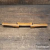 Vintage John Wilson Sheffield Carpenters Boxwood Spokeshave 2.5” Cutter - Refurbished